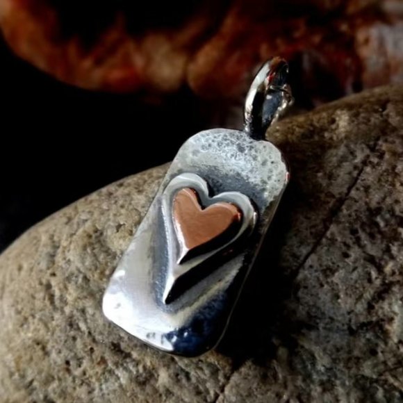 Pendant Necklace with Heart #836 - Picture 7 of 9